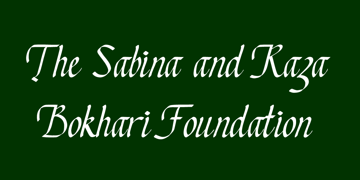 The Sabina and Raza Bokhari Foundation